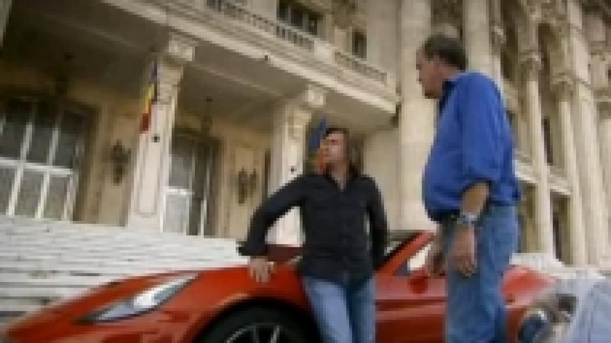 Emisiunea Top Gear, "Decapotabile în România", difuzată de BBC (VEZI IMAGINI DIN EMISIUNE)