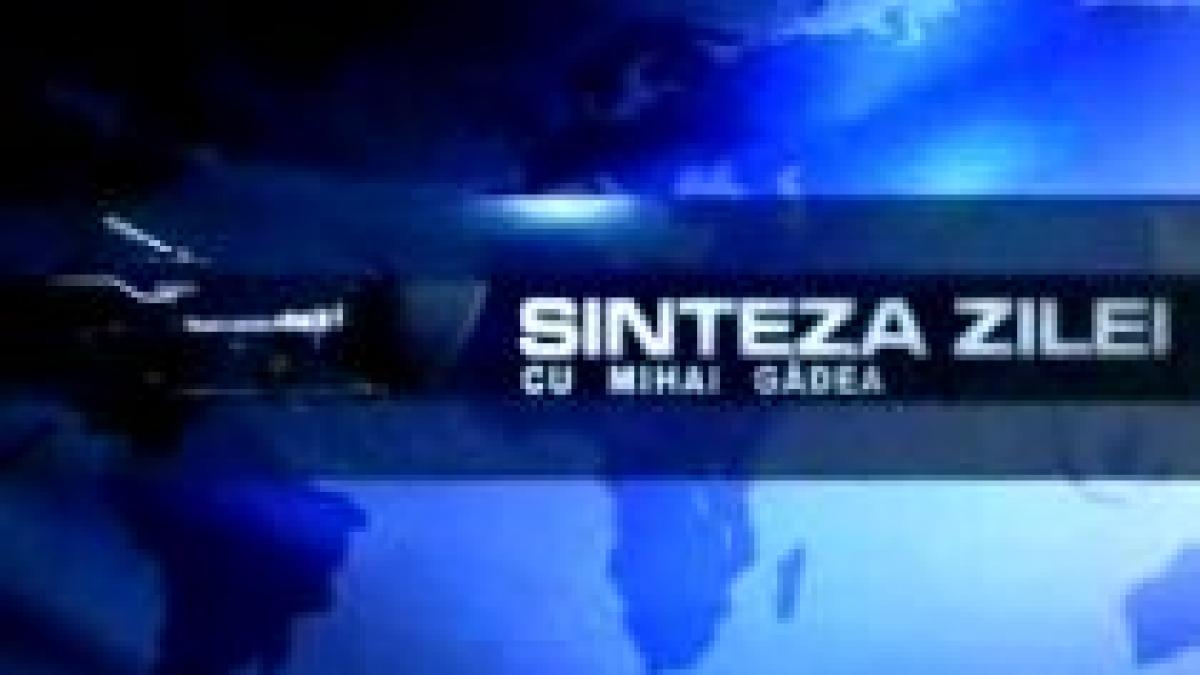 Sinteza Zilei, ediţie specială, la 21.30: Victor Gaetan şi Ciprian Nastasiu vorbesc despre "Prădarea României"