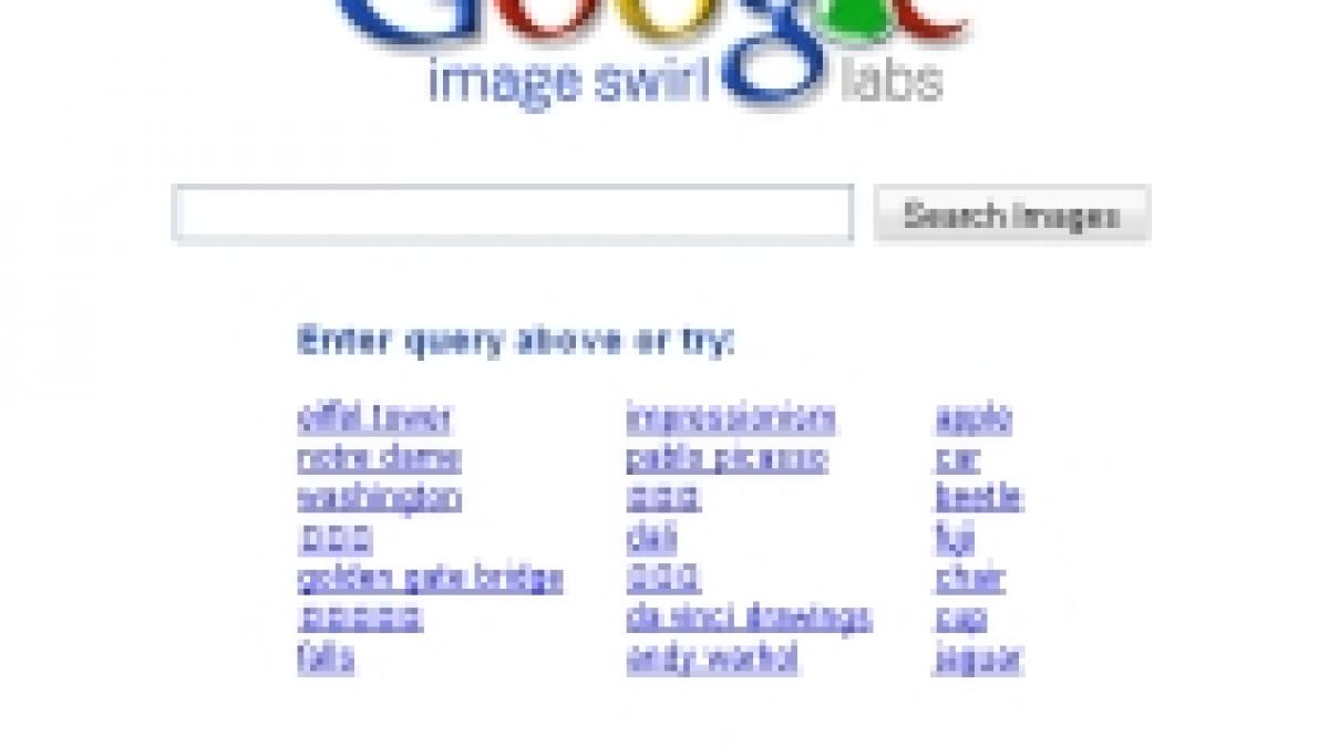 Google Labs prezintă Image Swirl, o nouă şi interesantă aplicaţie pentru imagini
