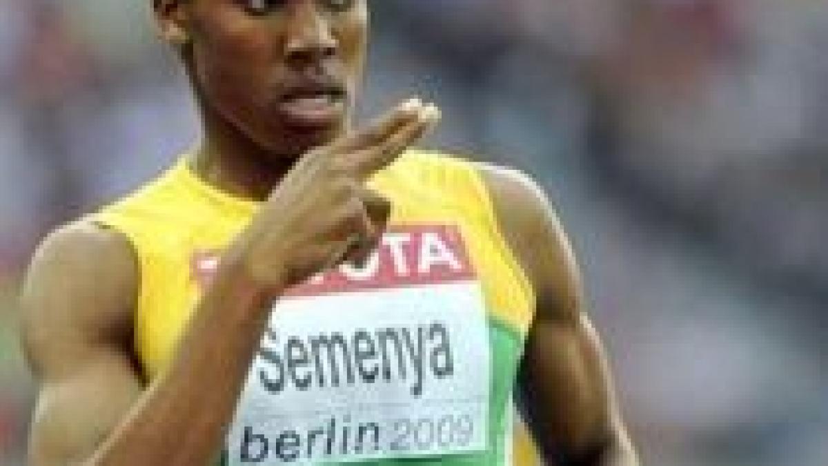 Hermafrodită? IAAF consideră problema irelevantă, iar atleta Semenya îşi păstrează "aurul" de la Berlin