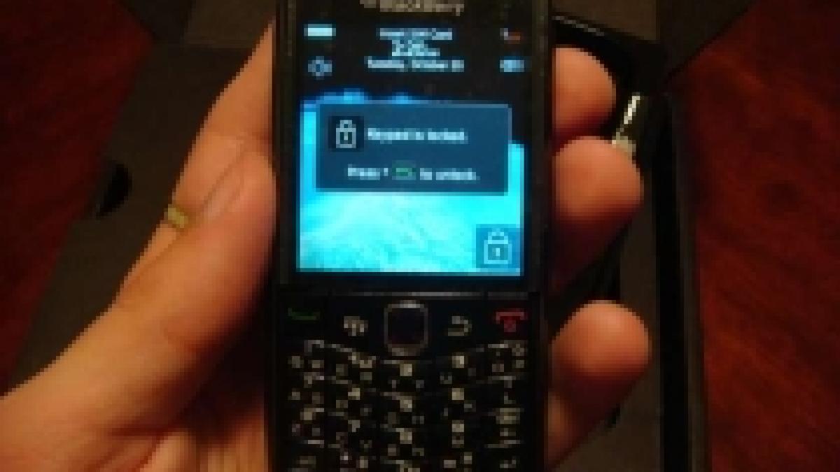 BlackBerry Pearl 9100 - imagini cu noul smartphone, pe Internet (VIDEO)