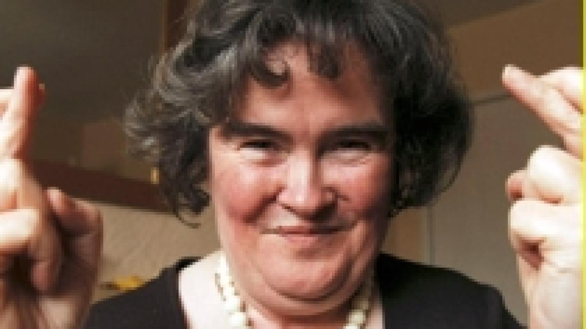 Susan Boyle a lansat primul său album (VIDEO)