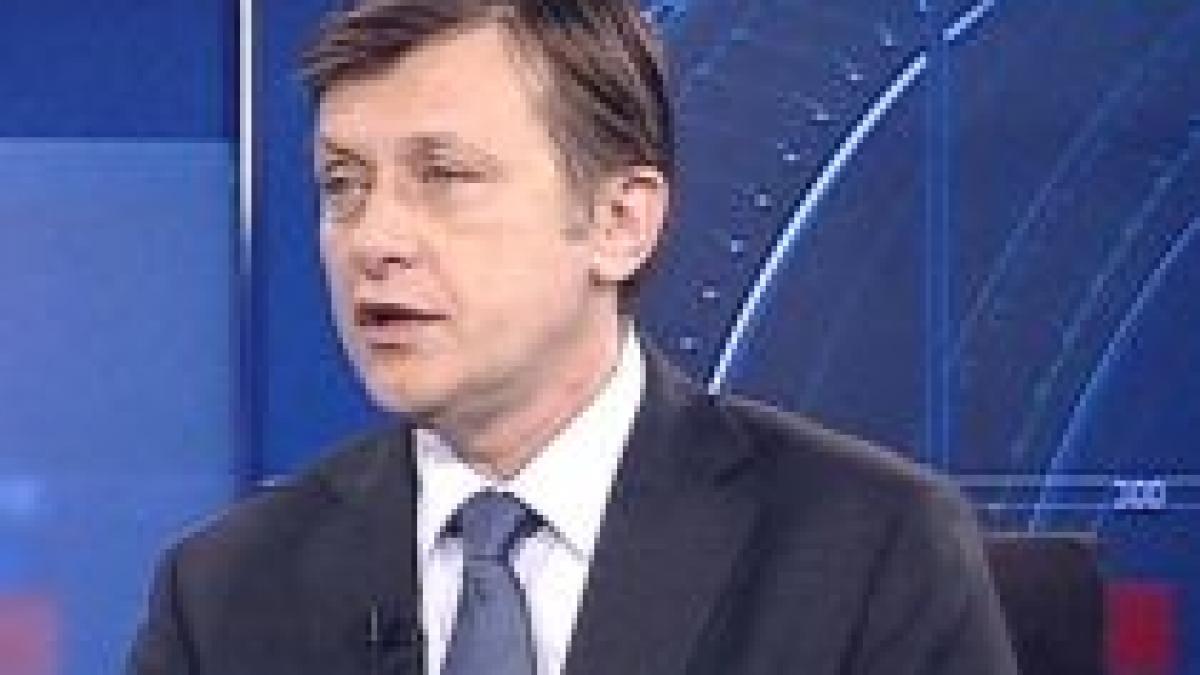 Crin Antonescu: Dacă Guvernul Iohannis măreşte taxele, eu mă retrag din politică (VIDEO)