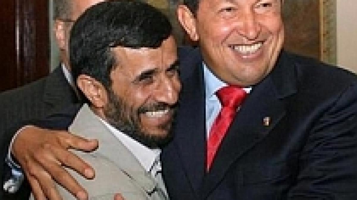 Ahmadinejad îl laudă pe ?fratele anti-imperialist Chavez?
