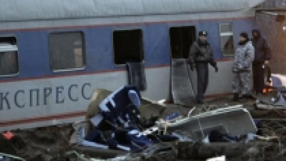 Catastrofa feroviară din Rusia: Geantă cu 1,5 kg de heroină, descoperită în tren (VIDEO)