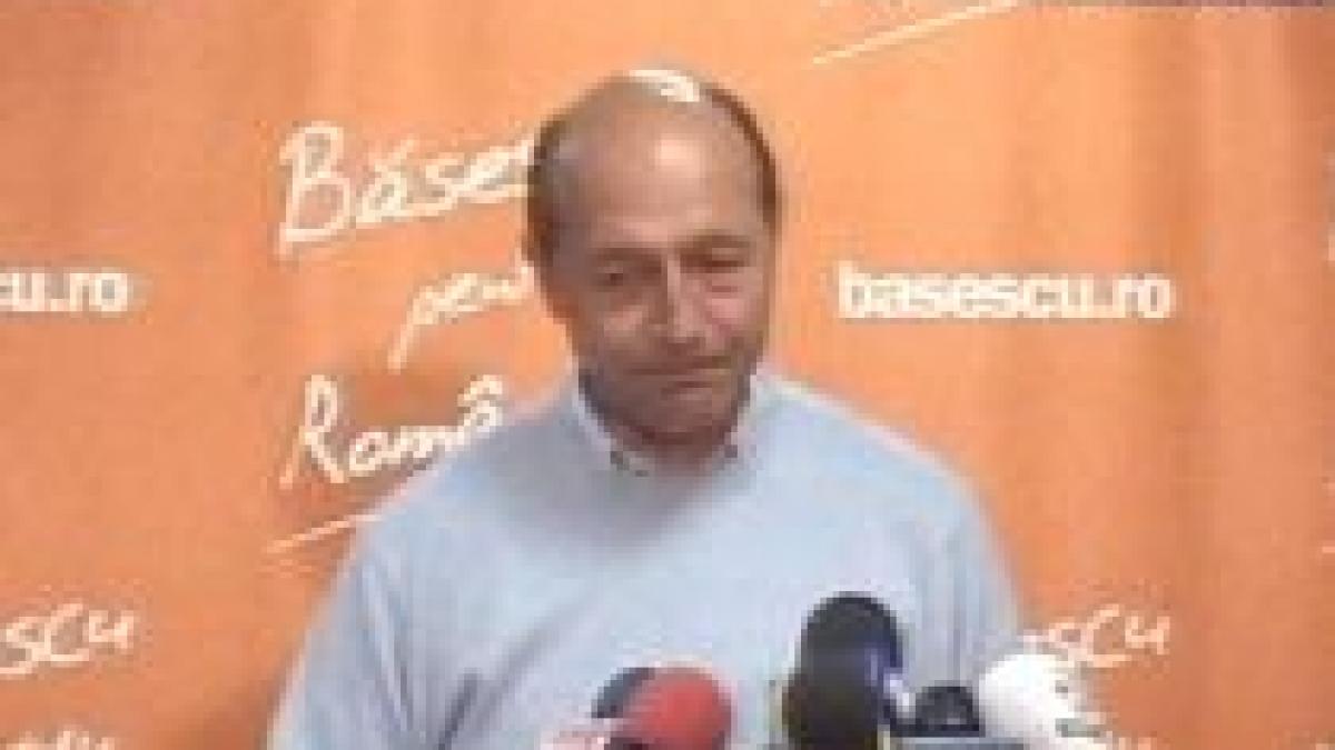 Băsescu, din nou emoţionat: "Să-ţi fie ruşine Dinu Patriciu!" (VIDEO)