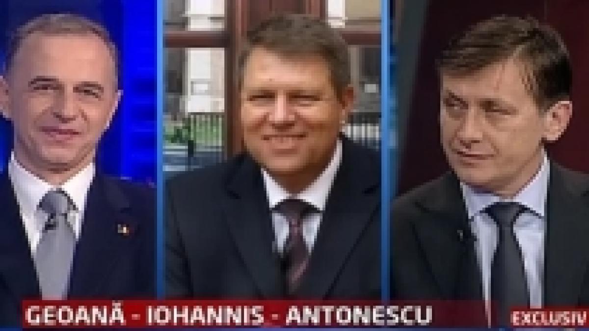 Iohannis: Dacă Geoană pierde alegerile, nu voi accepta o altă nominalizare (VIDEO)