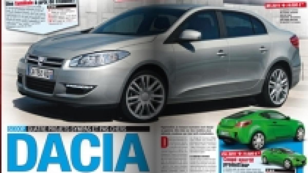 Dacia va lansa un coupe şi un model de clasă medie, similar cu Renault Fluence