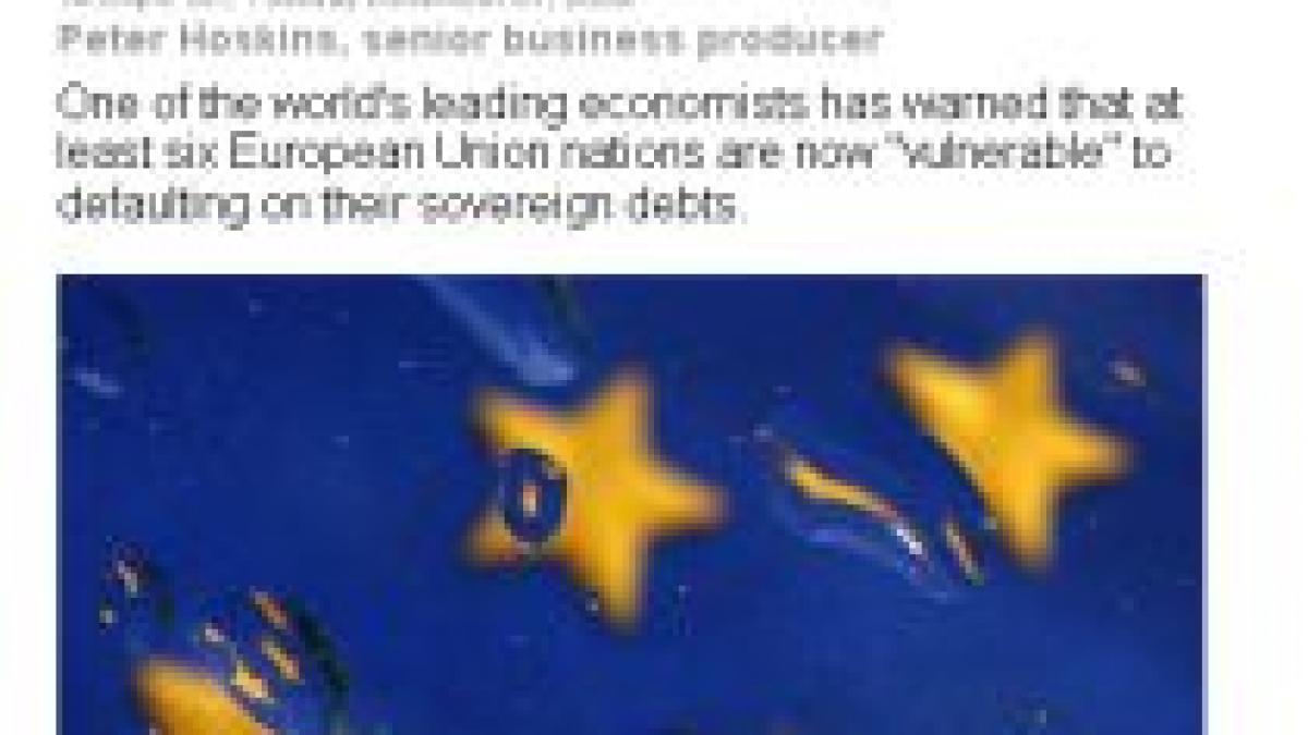 Economist de la Harvard: România ar putea intra în imposibilitate de plată