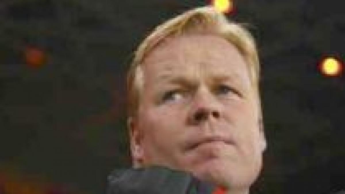 AZ Alkmaar l-a dat afară pe Ronald Koeman, după înfrângerea de pe teren propriu cu Vitesse 