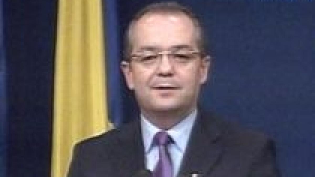 Boc: E timpul să încetăm cu retorica electorală (VIDEO)