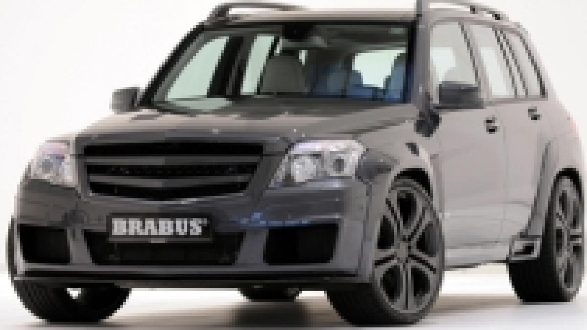 Mercedes GLK tunat de Brabus, cel mai rapid SUV din lume (FOTO)