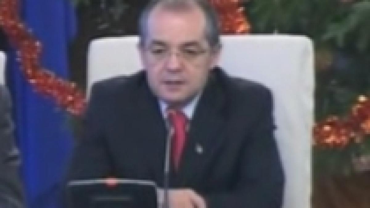 Premierul Emil Boc prezintă starea vremii: Vezi prognoza meteo de la Guvern (VIDEO)