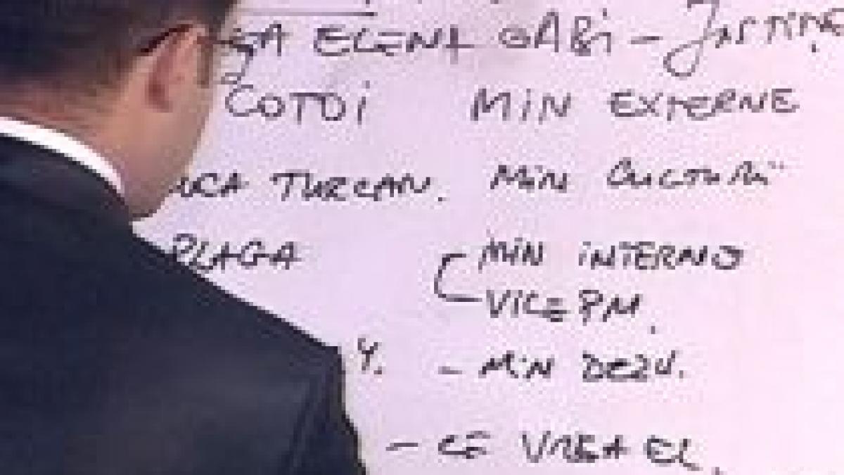 "Lista" noului Guvern, creionată la Sinteza Zilei: Udrea la Justiţie, posibilă variantă (VIDEO) 