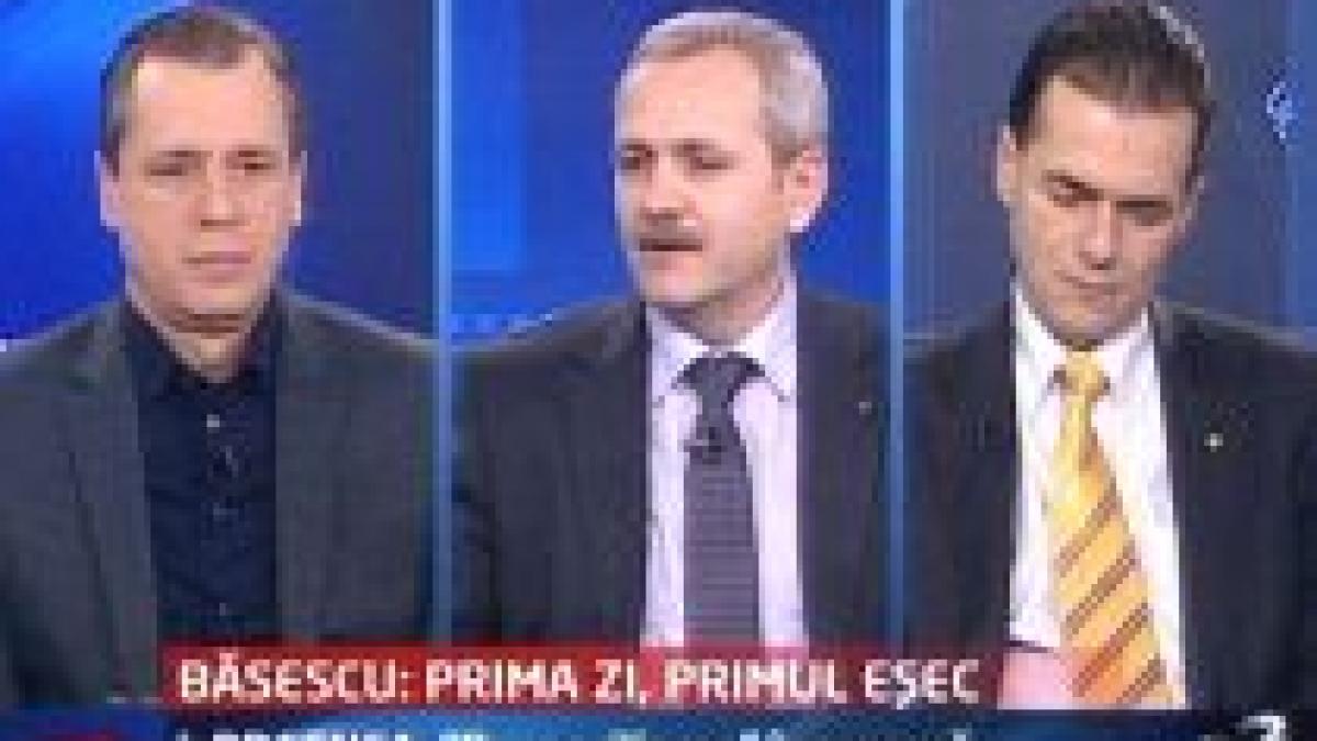 Ştirea Zilei. Băsescu: Prima zi, primul eşec
