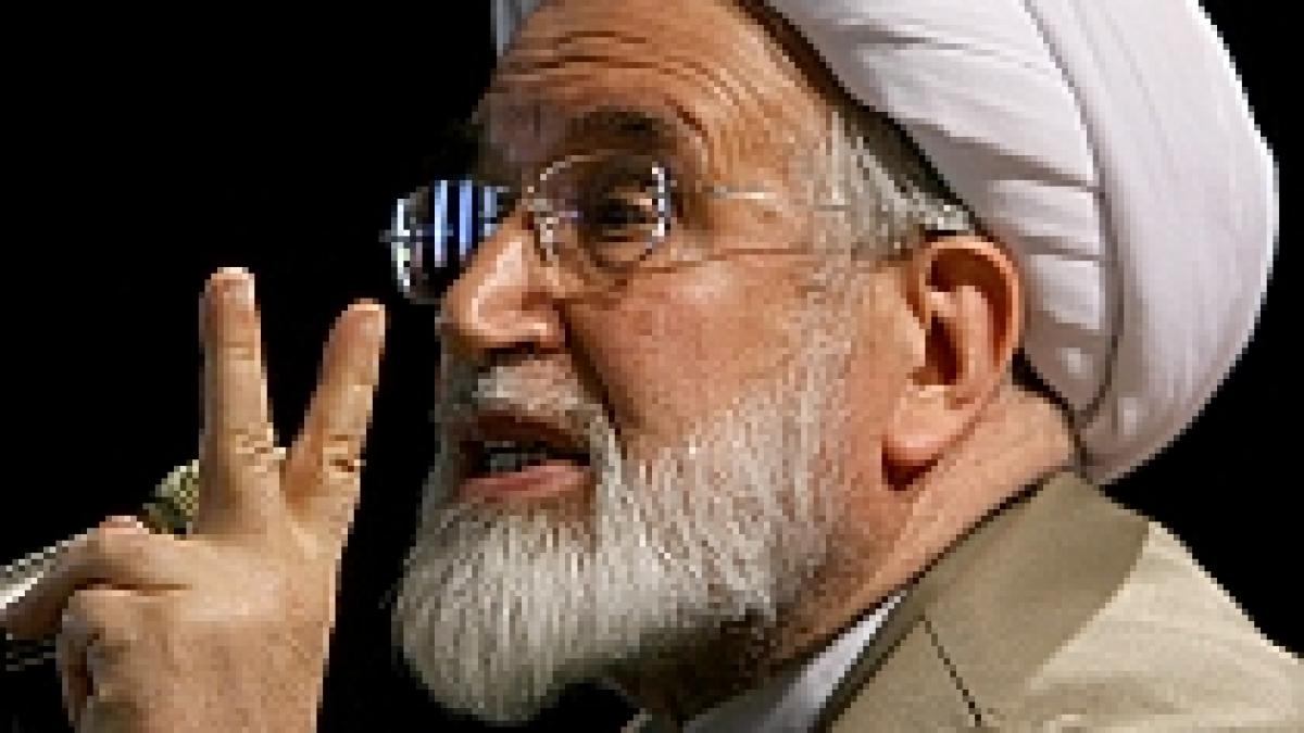 Liderul opoziţiei iraniene: Occidentul ar trebui să lase Iranul să îşi rezolve singur problemele
