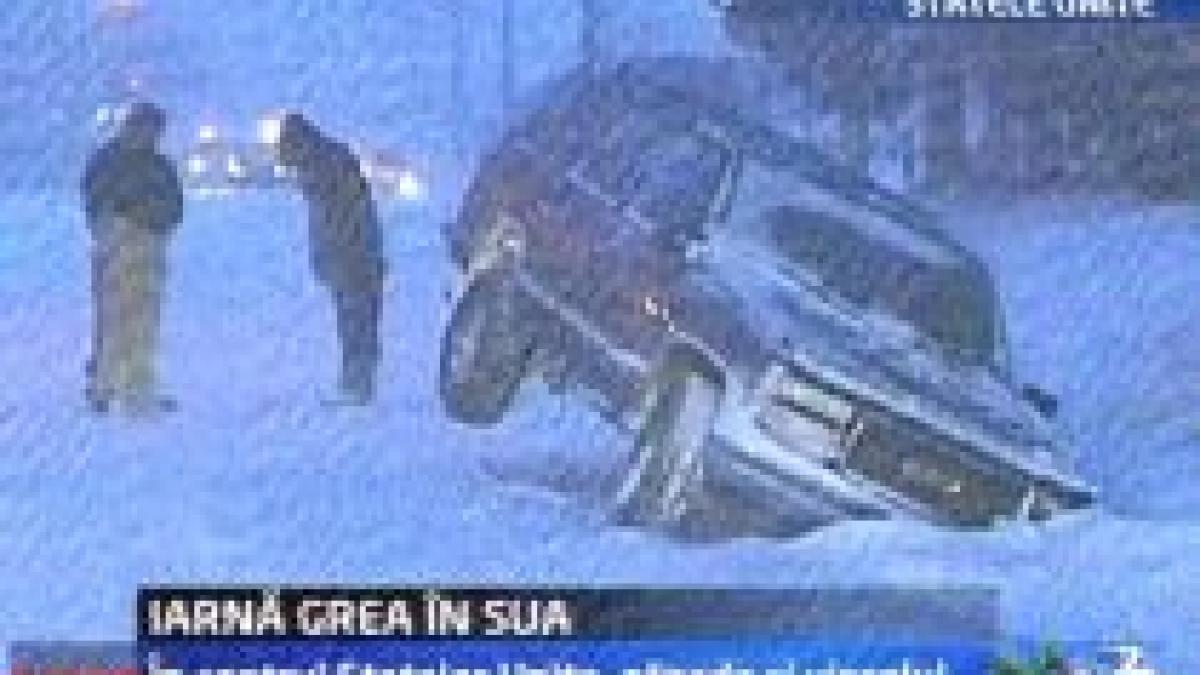 Zăpada face ravagii în Statele Unite. Stare de urgenţă în Oklahoma, după ce stratul de zăpadă a atins 40 de centimetri