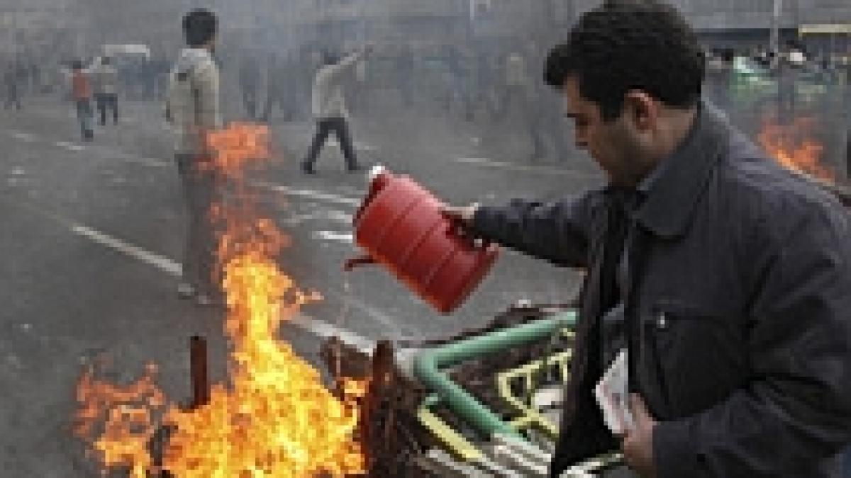 Iran susţine că Occidentul este în spatele revoltelor antiguvernamentale