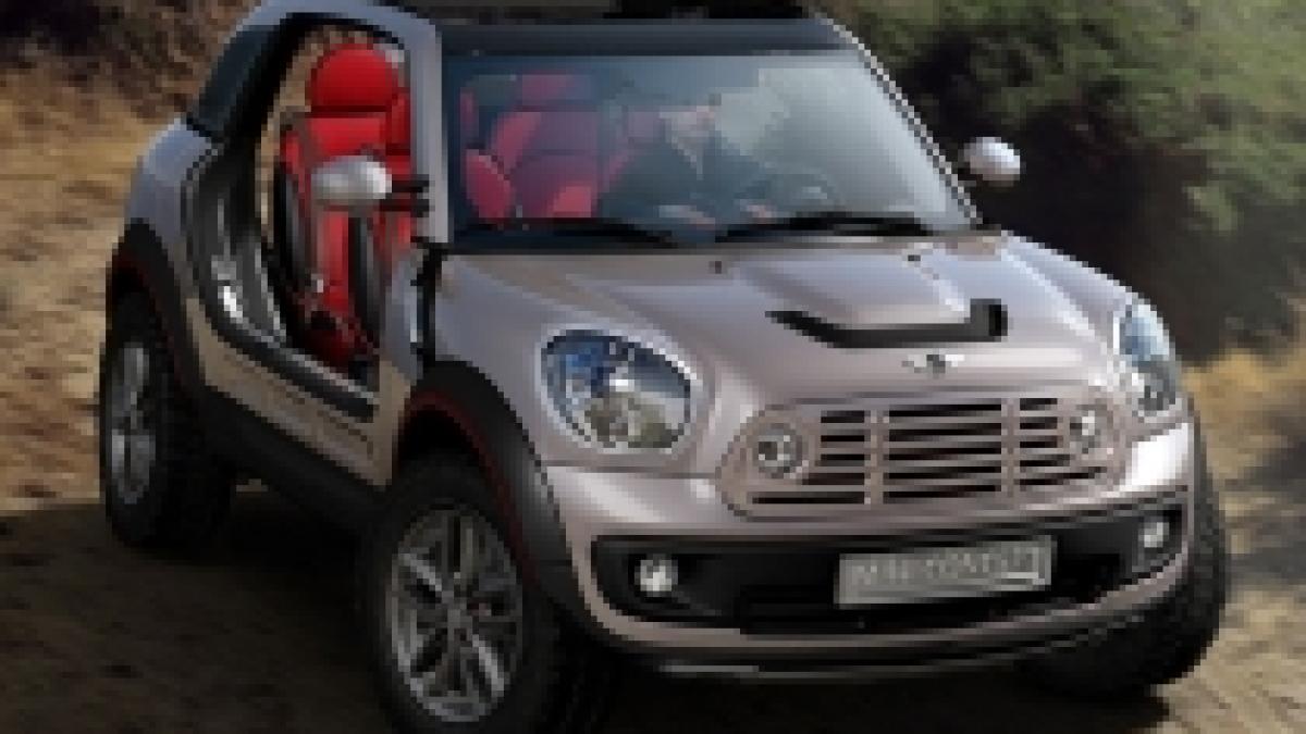 MINI Beachcomber Concept, un prototip care pune accent pe plăcerea călătoriei în aer liber (FOTO)