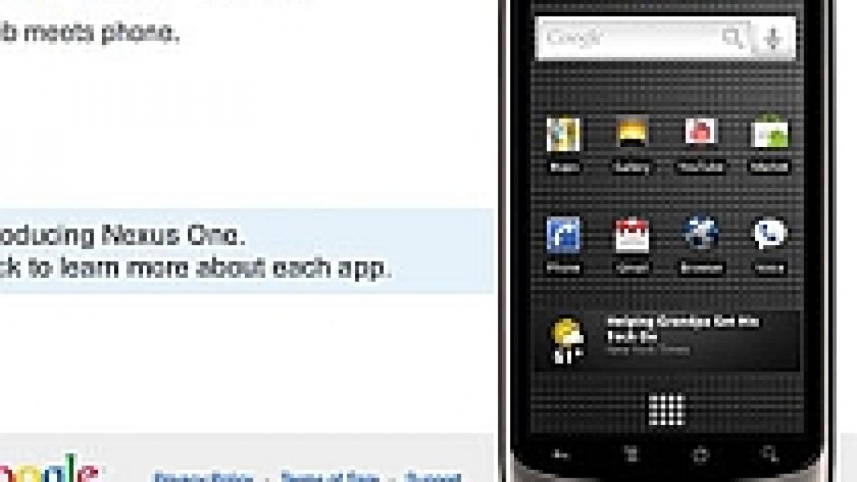 Google joacă ?murdar?: promovează Nexus One pe prima pagină a motorului de căutare 

