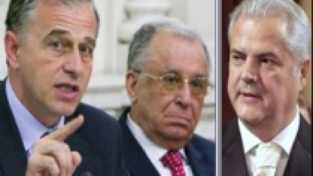 Armonie şi reformă: Întâlnire Geoană, Iliescu, Năstase pentru pregătirea Congresului PSD