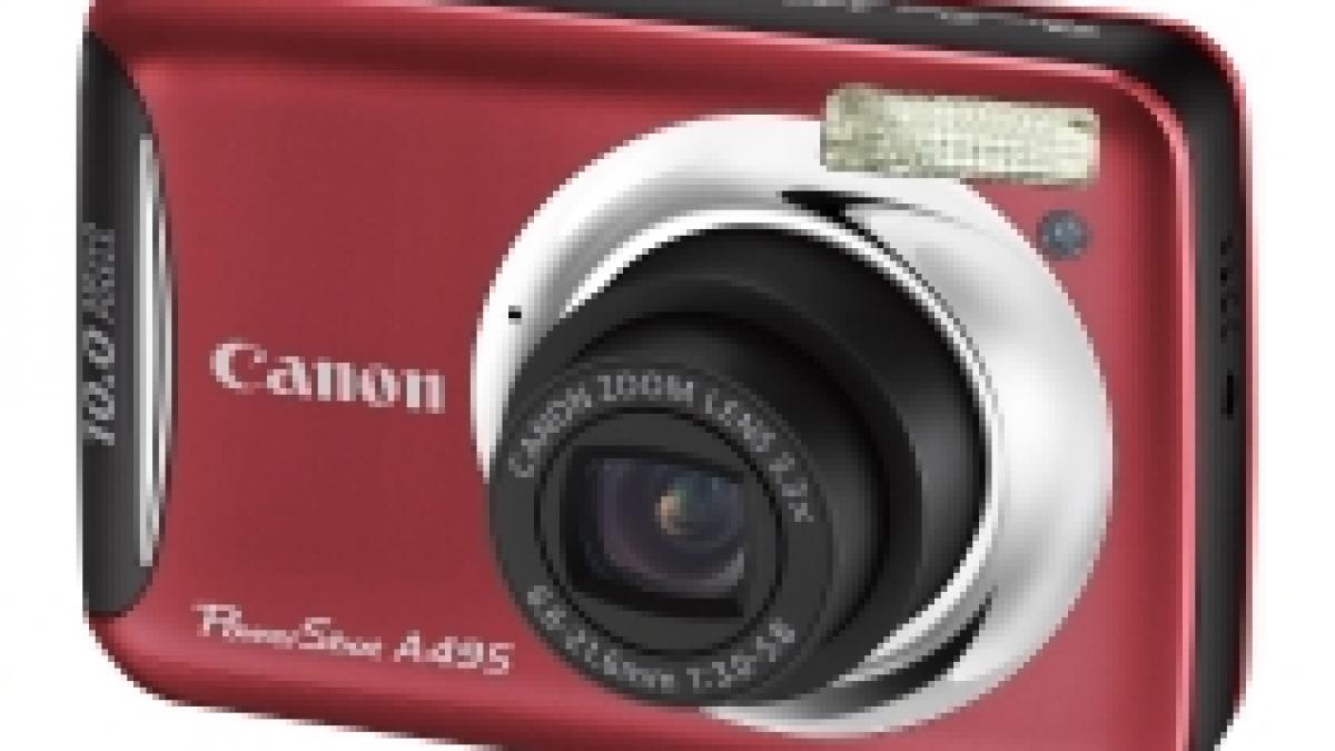 Canon anunţă două noi camere foto compacte - PowerShot A495 şi PowerShot A490 (FOTO)