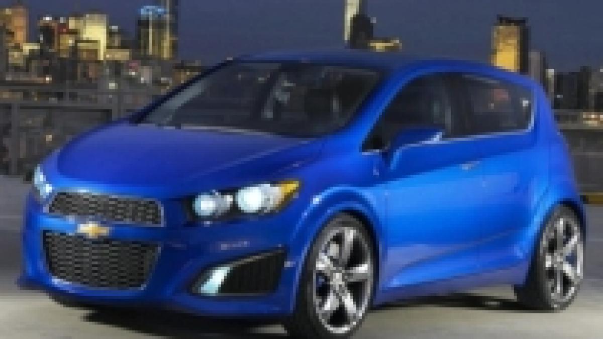 Chevrolet Aveo RS Concept, prezentat înaintea debutului de la Detroit (FOTO)