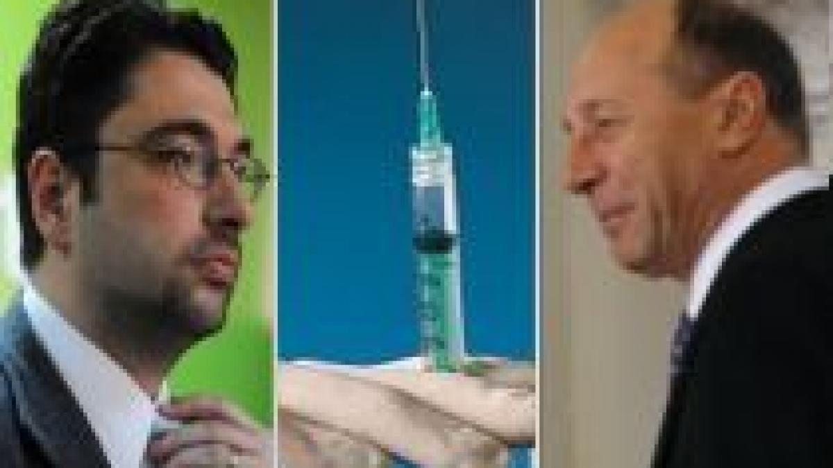 Sever Voinescu: Vaccinul anti AH1N1 nu e în regulă. Băsescu: Dă-i Doamne românului mintea cea de pe urmă (VIDEO)