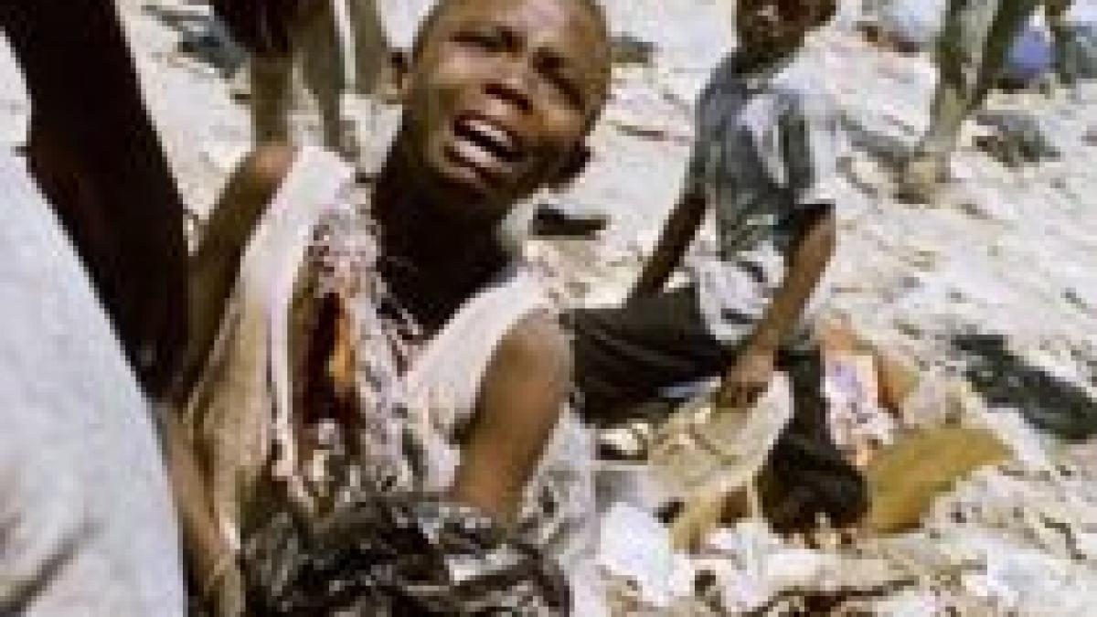 Situaţie dramatică în Haiti. Oamenii se calcă în picioare pentru ajutoarele alimentare