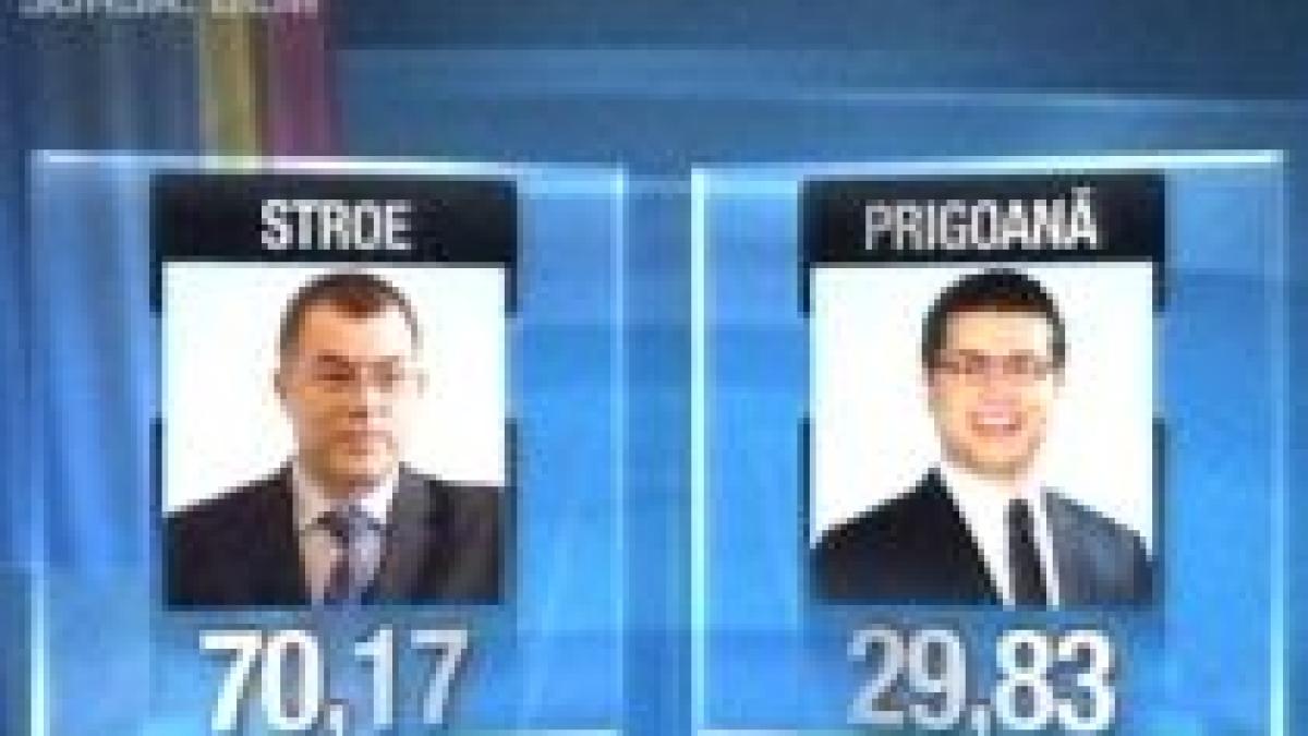 Alegeri pentru Camera Deputaţilor. Rezultate finale: Radu Stroe îl învinge detaşat pe Honorius Prigoană
