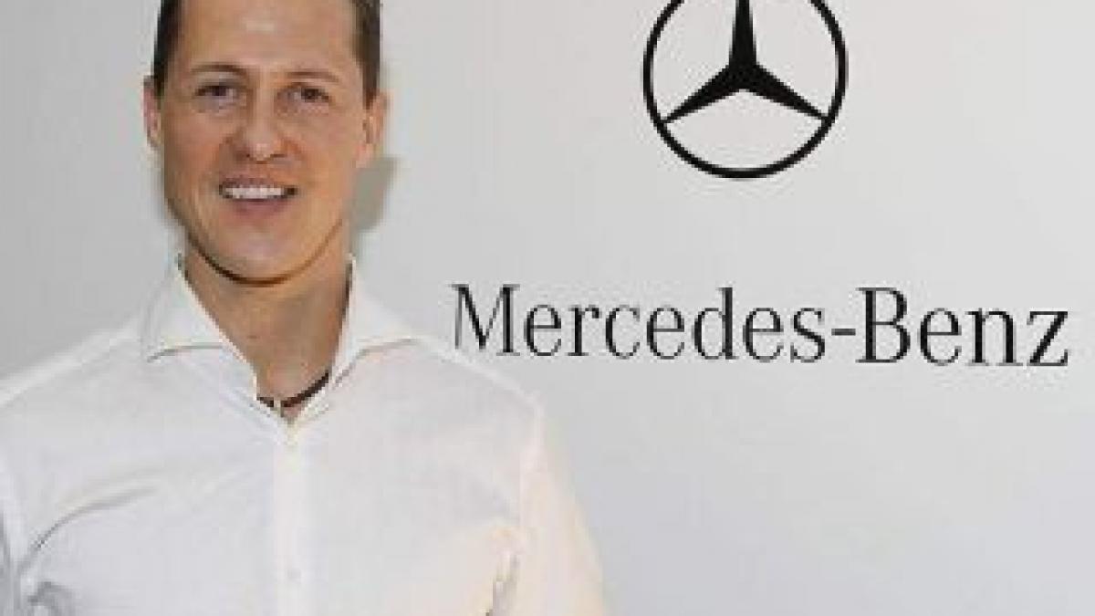 Schumacher este superstiţios şi a cerut să piloteze monopostul cu numărul 3 al echipei Mercedes