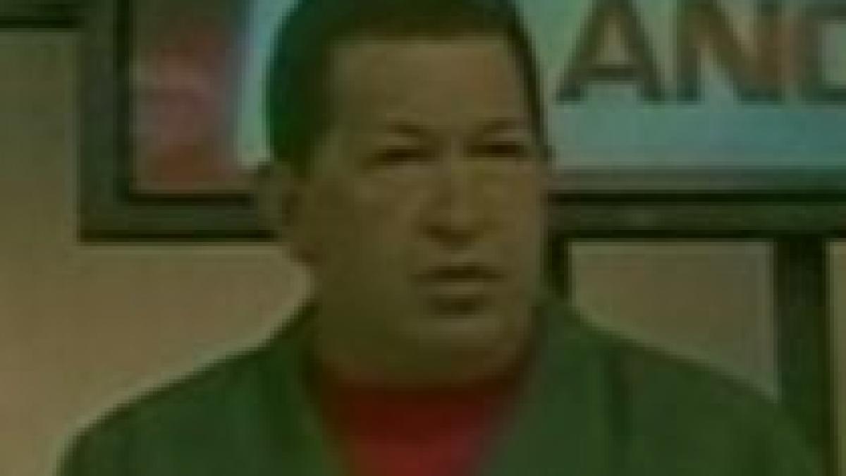 Hugo Chavez a închis şase televiziuni pentru că nu i-au transmis discursurile (VIDEO) 