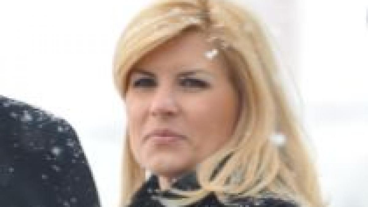 Cum era Elena Udrea să fie sculptată în gheaţă alături de Ştefan cel Mare