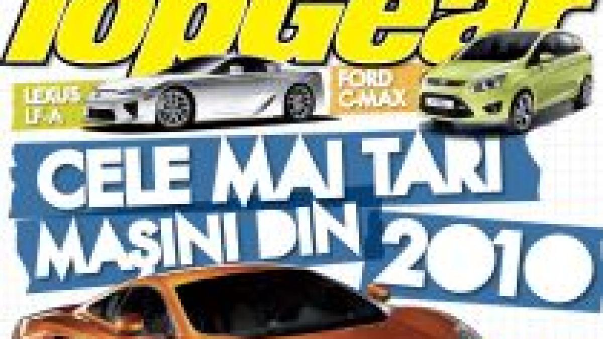 TopGear continuă seria lucrurilor la care alţii doar visează: cele mai tari maşini din 2010