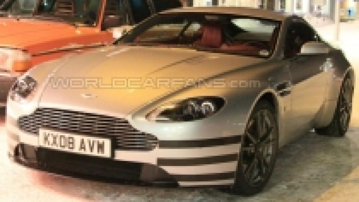 Aston Martin Vantage facelift - primele fotografii spion (FOTO)