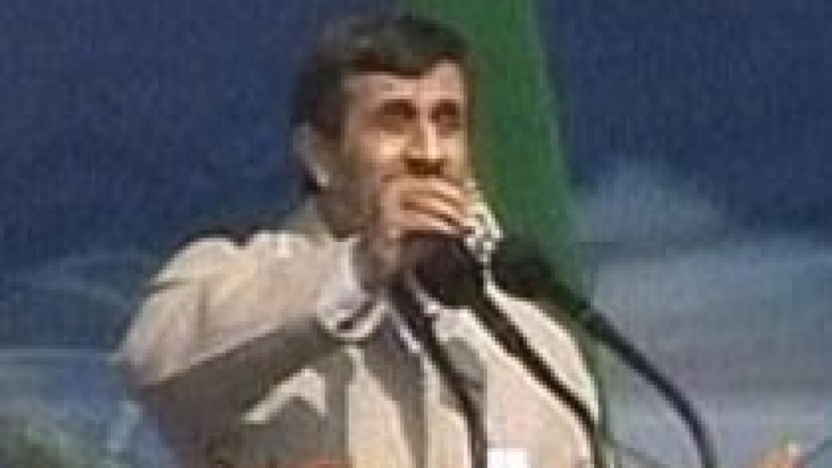 Mahmoud Ahmadinejad: Iranul poate produce bomba atomică (VIDEO)