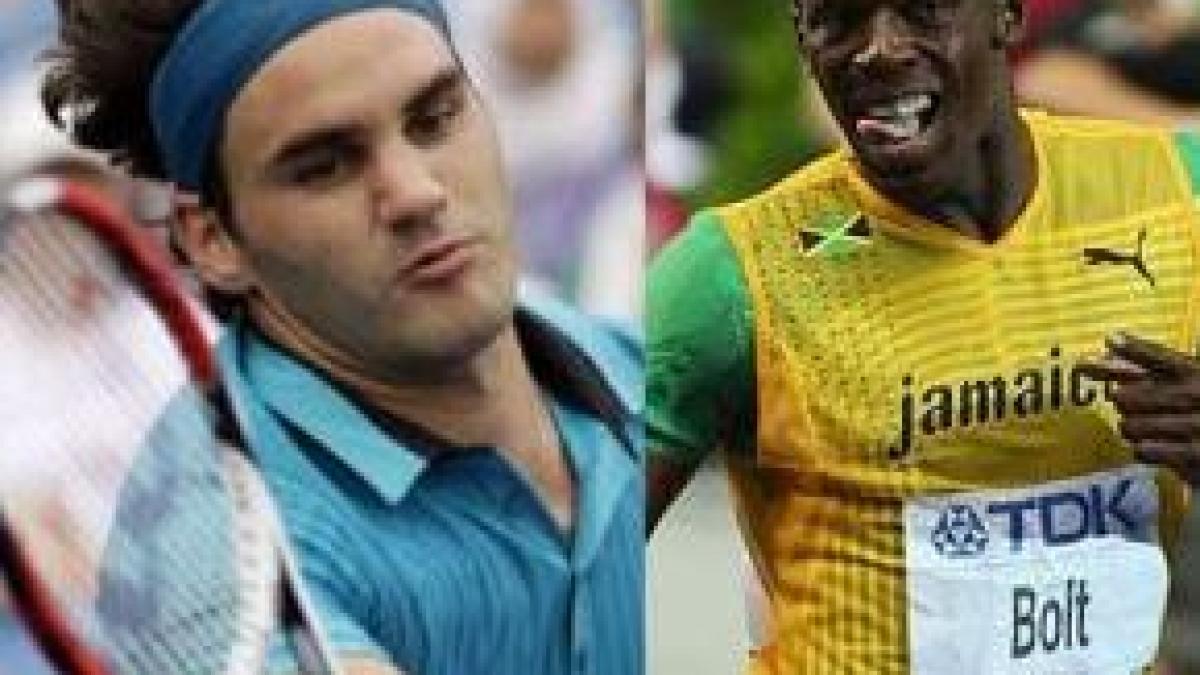 Premiile "Laureus": Roger Federer şi Usain Bolt, în cursa pentru titlul "Sportivul anului 2009" 