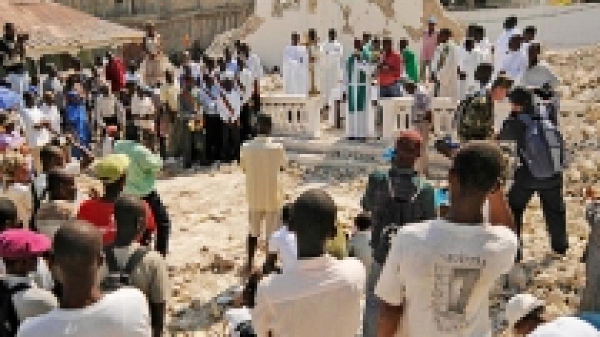 Zi de doliu naţional în Haiti, la o lună după cutremurul devastator 