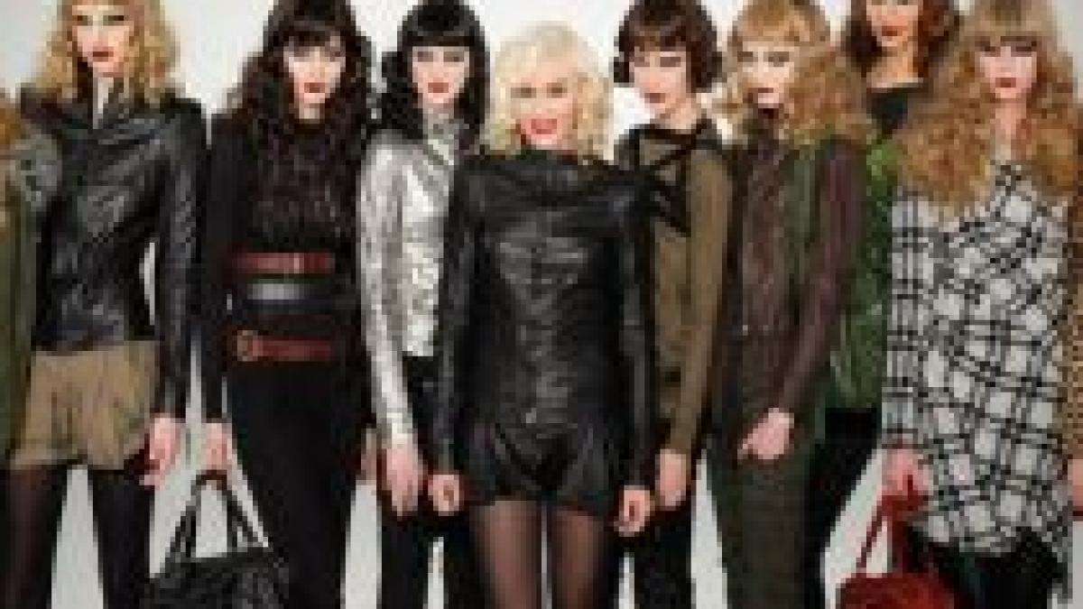 Gwen Stefani şi-a prezentat colecţia de toamnă la Săptămâna Modei de la New York