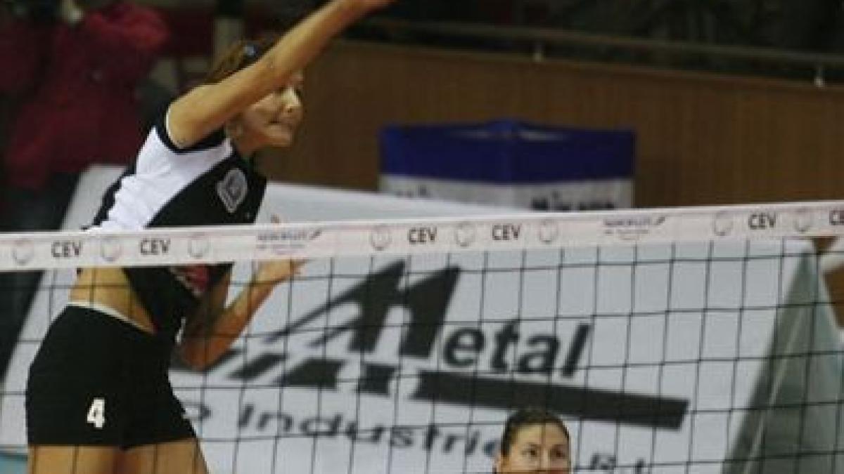 CSU Metal Galaţi, eliminată din Liga Campionilor la volei feminin