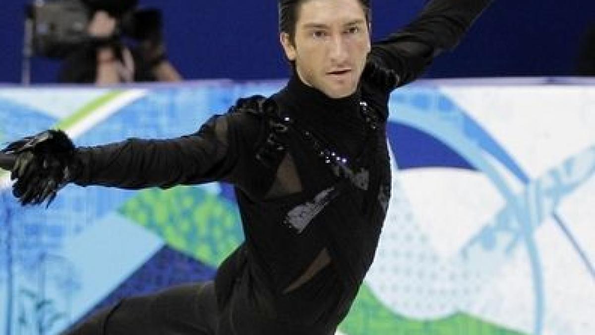 Evan Lysacek i-a suflat aurul lui Evgheni Pluşenko, după programul liber la patinaj artistic