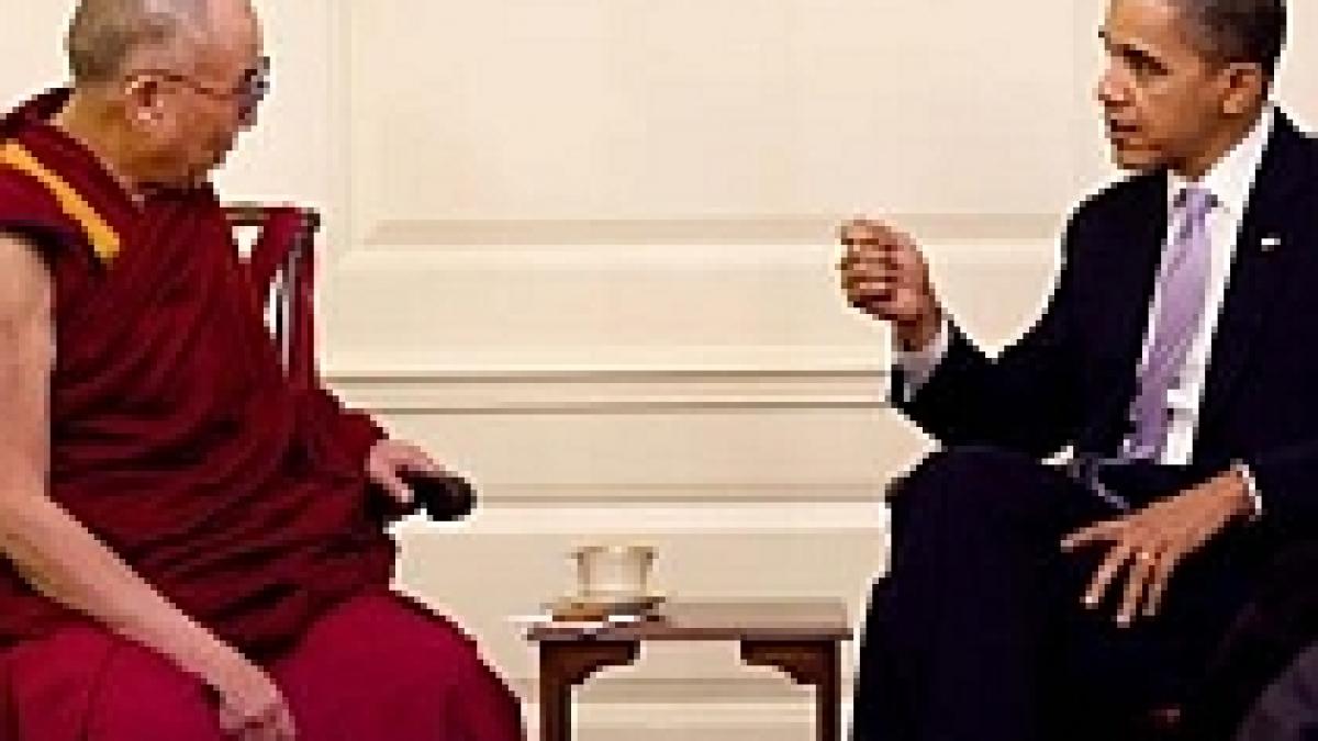 Obama s-a întâlnit cu Dalai Lama, în pofida avertismentelor Beijingului
