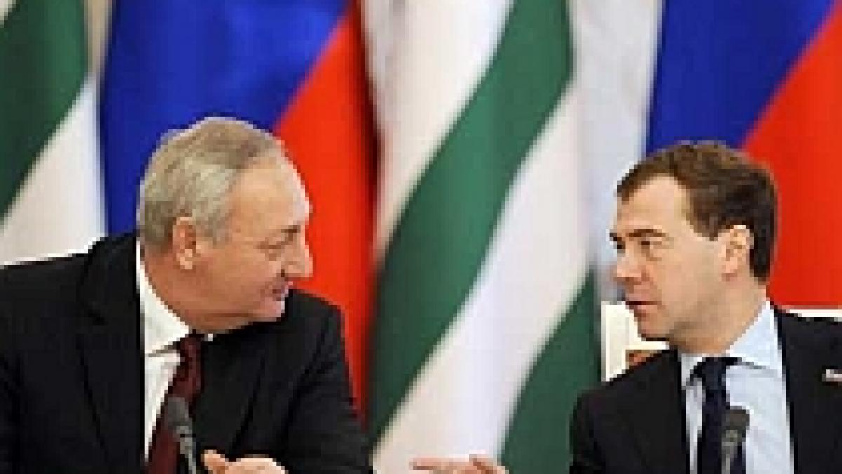 Rusia: Acordul pentru o bază în Abhazia face flota Mării Negre mai puţin vulnerabilă
