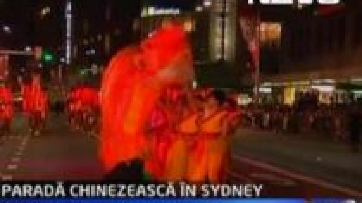 Noul An Chinezesc, sărbătorit cu o paradă pe cinste în Sydney (VIDEO)
