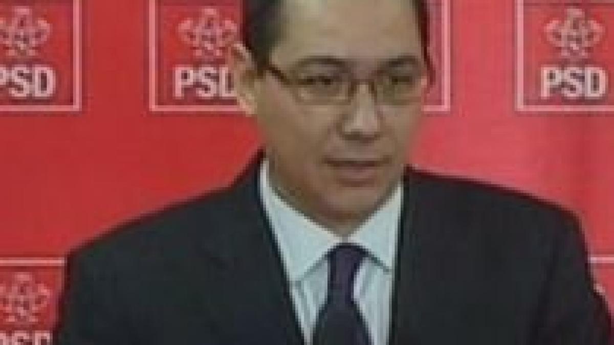 Superstiţii la noul lider PSD? Ponta a purtat cravată violet în prima zi ca şef de partid