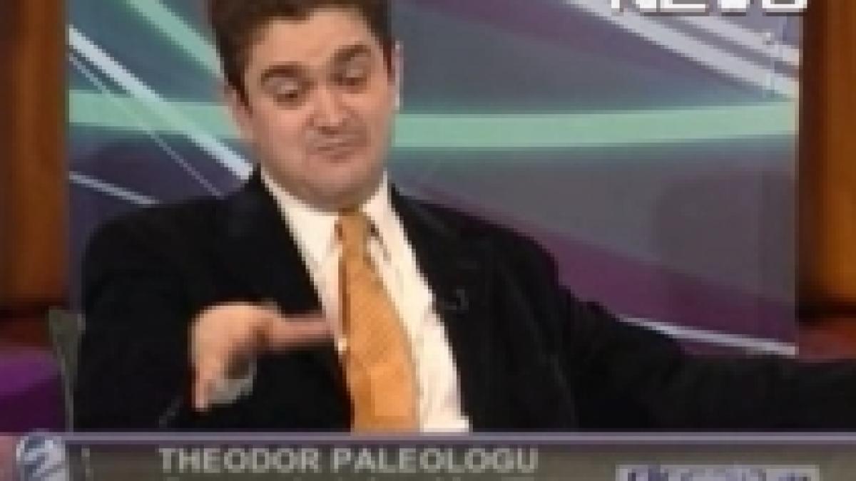 Theodor Paleologu: Când făceam pipi în ţarc, dădeam vina pe maimuţă! (VIDEO)