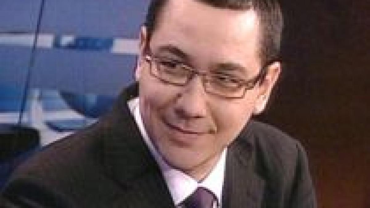 Victor Ponta: I-am promis lui Cristian Diaconescu preşedinţia Senatului dacă mă votează (VIDEO)