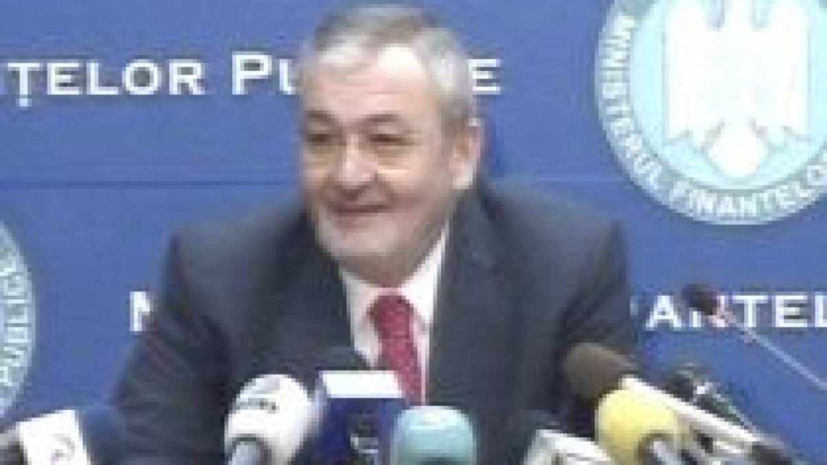 Vlădescu: Nu intenţionez să impozitez pensiile în acest moment (VIDEO)