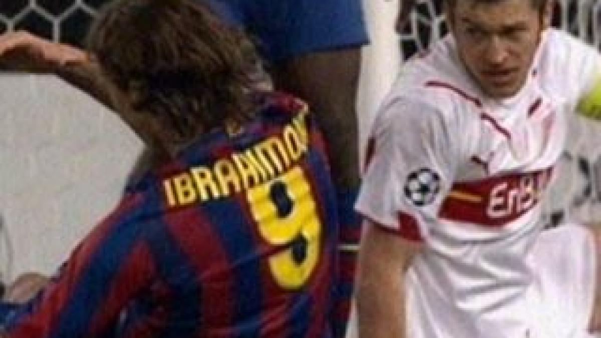 Barcelona, ţinută în şah la Stuttgart. Bordeaux bate în Grecia şi se apropie de "sferturile" Ligii