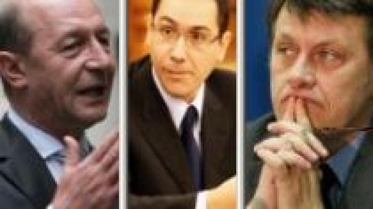 Ponta, Băsescu, Antonescu